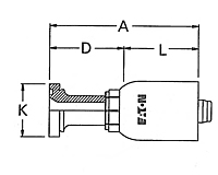 Straight Split Flange Code 62